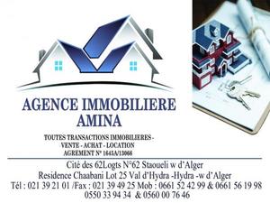 agent immobilier Alger AGENCE IMMOBILIERE AMINA