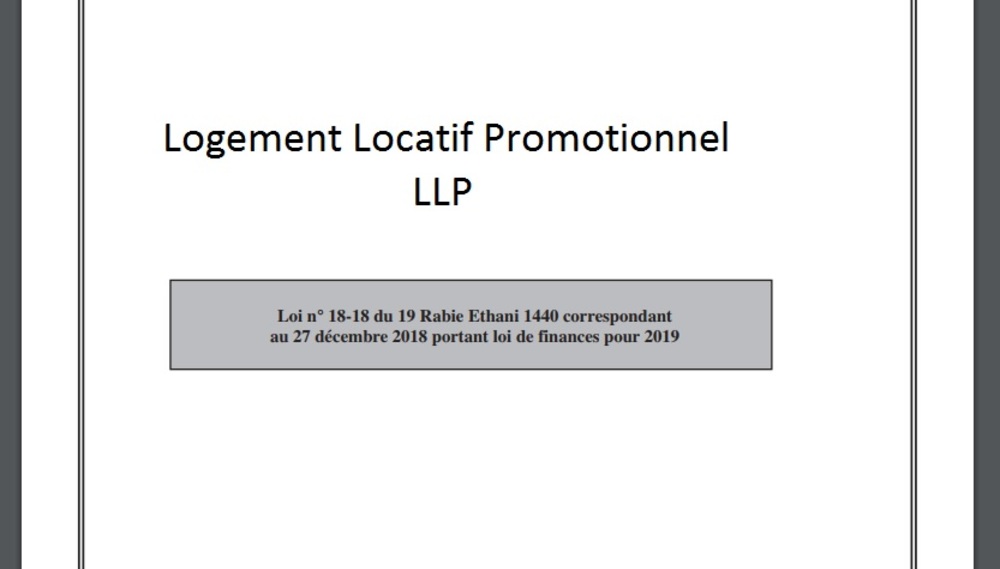 logement locatif promotionnel llp