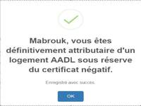 Réouverture des choix des site AADL 2