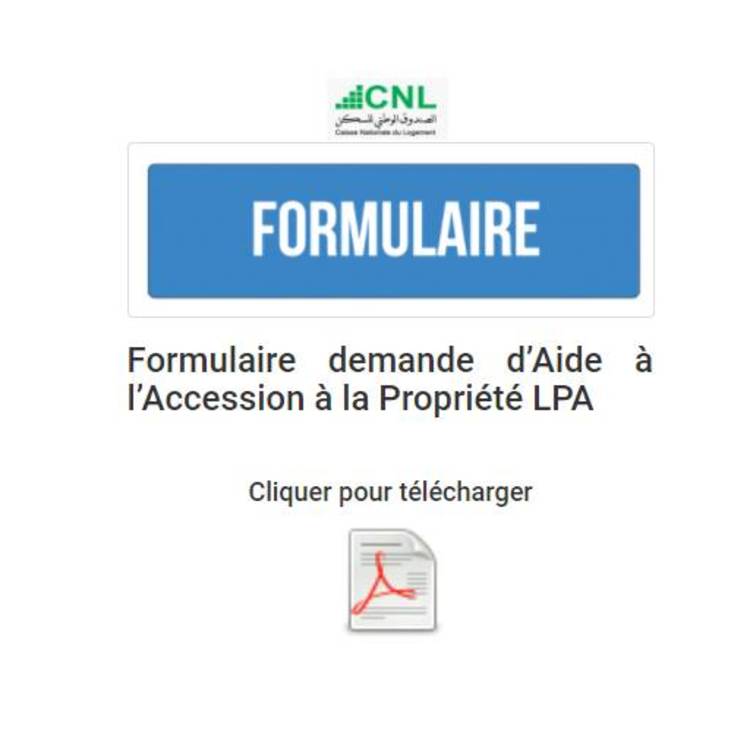 imprimé cnl