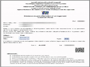 Les souscripteurs AADL de Messerghine n’ont pas retiré les ordres de versement de la 3eme tranche