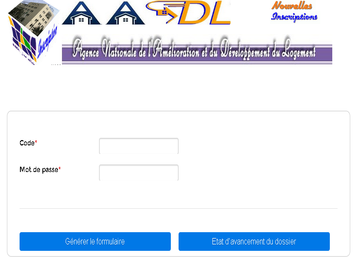 Résultats des inscriptions AADL 2013