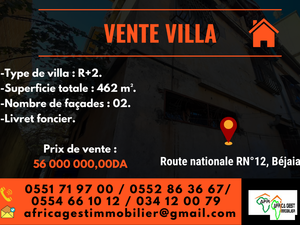 vente villa