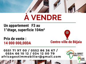 vente appartement