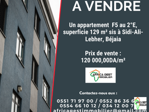 vente appartement