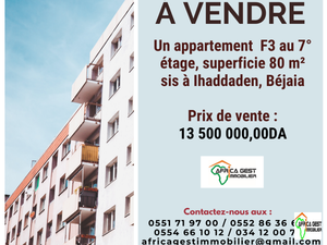 vente appartement bejaia