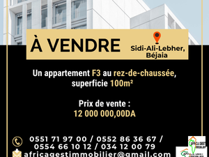 vente appartement bejaia