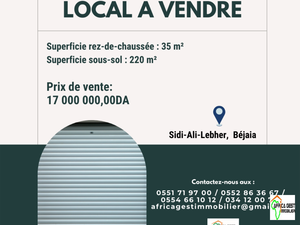 vente local bejaia