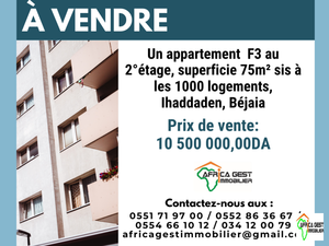 vente appartement