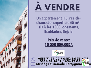 vente appartement