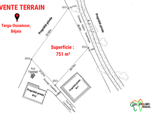 vente terrain bejaia