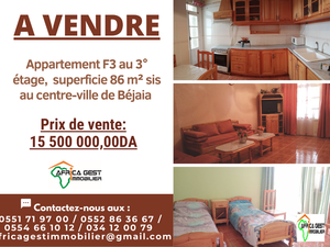 vente appartement bejaia