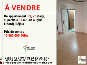 vente appartement bejaia