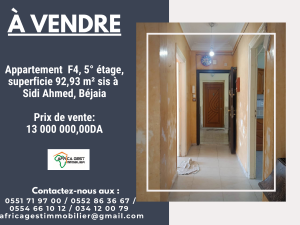 vente appartement