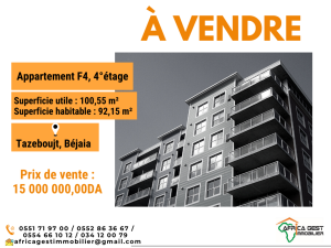 vente appartement