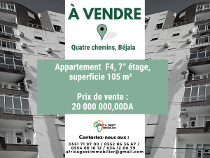 vente appartement