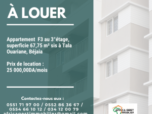 appartement bejaia