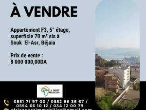 vente appartement