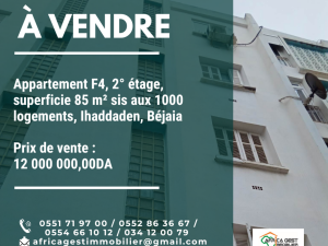 vente appartement