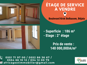 vente bureau bejaia