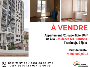 vente appartement