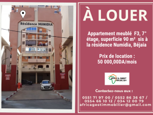 location appartement bejaia