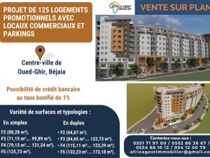 vente appartement bejaia