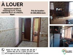 location appartement bejaia