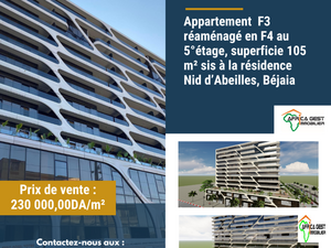 annonce Appartement