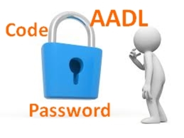 Récupération code mot de passe aadl